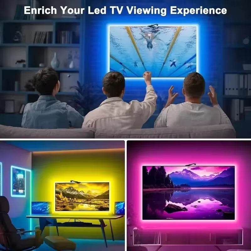 TV Ambient Backlight with AR Color Gamut Sensor App Control Music Sync Smart Screen Color Synchronization Game Atmosphere Light