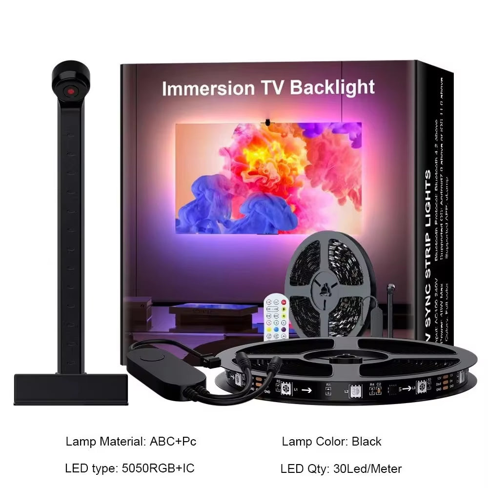 TV Ambient Backlight with AR Color Gamut Sensor App Control Music Sync Smart Screen Color Synchronization Game Atmosphere Light